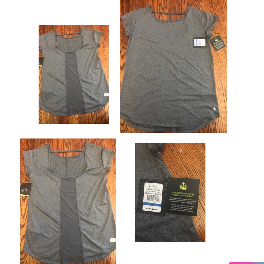 🌺NICOLE MILLER MOISTURE MANAGEMENT ACTIVE TOP🌺